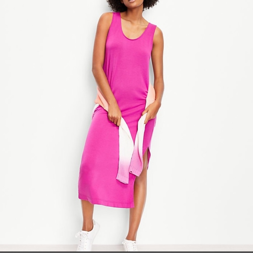 Lou & Grey Signature Soft Tank Midi Dress